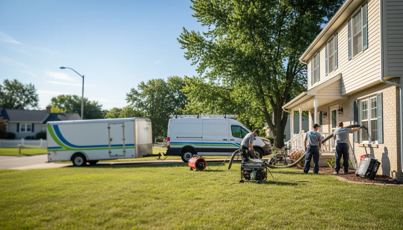 Flooded Basement Restoration And Cleanup With Repair in Diller, NE near me